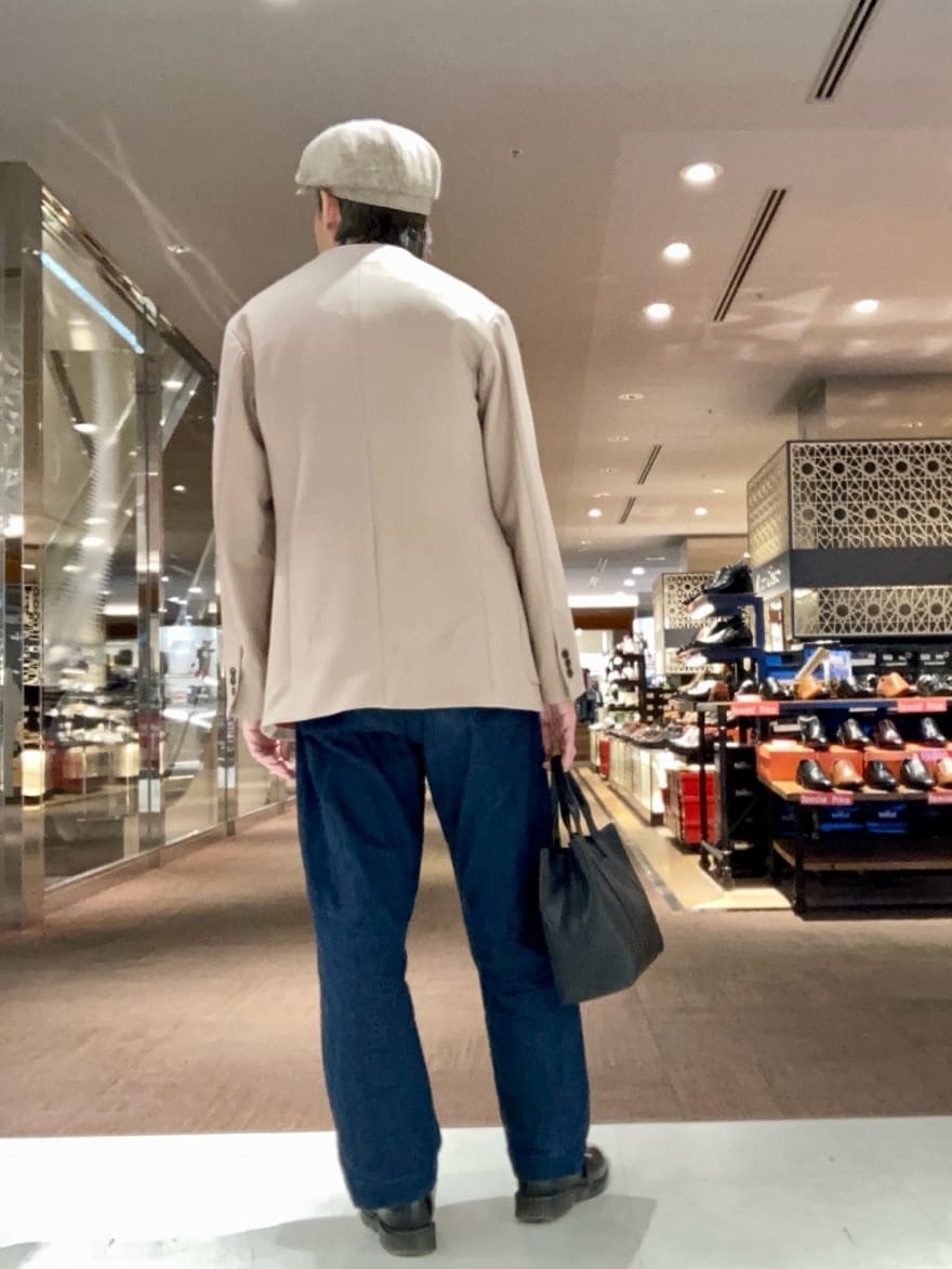 KDDさんの「TAKEO KIKUCHI｜◆【便利なサイズ感】ドライビング　トートバッグ」を使ったコーディネート
