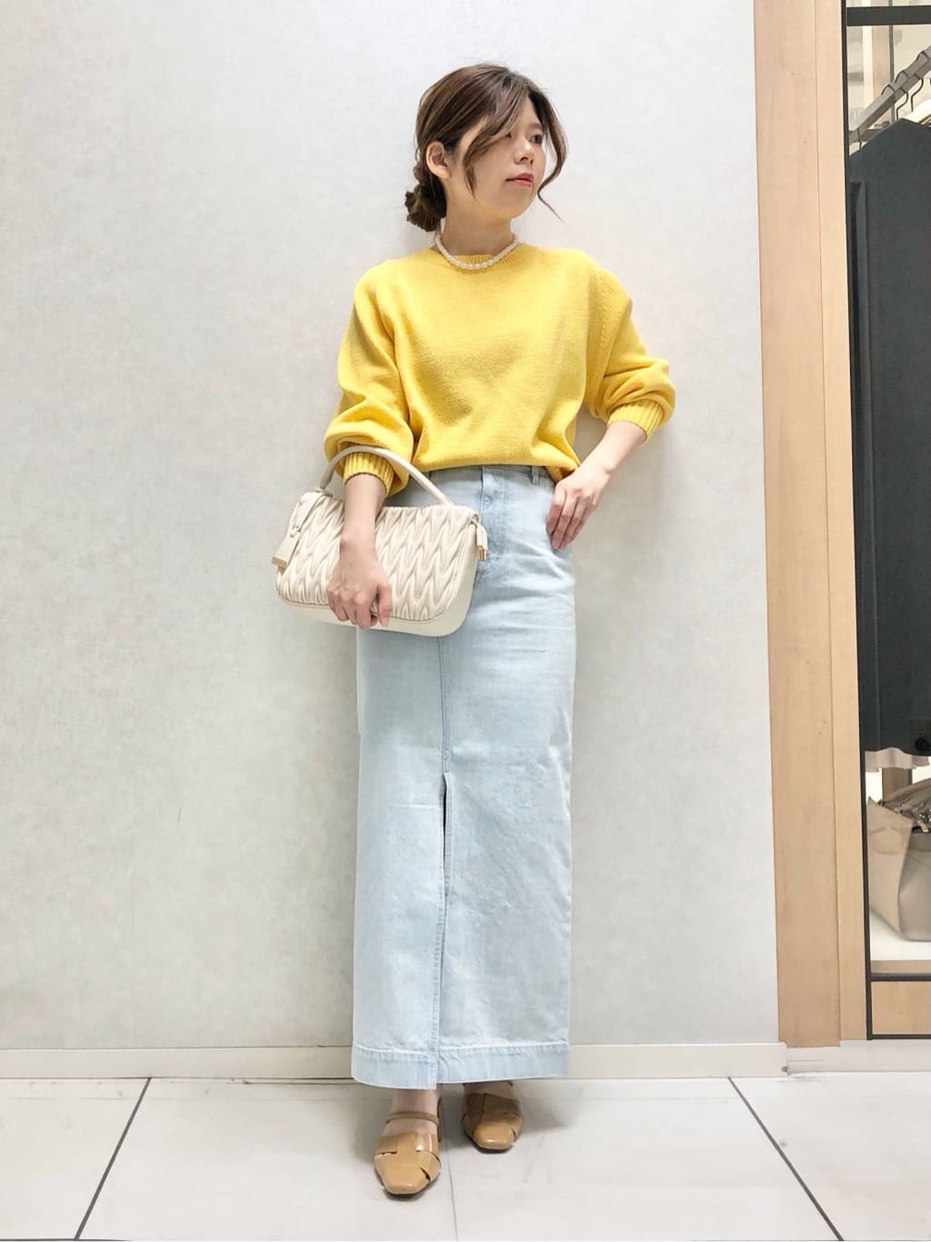 sayuさんの「UNTITLED｜◆セミタイトデニムスカート」を使ったコーディネート