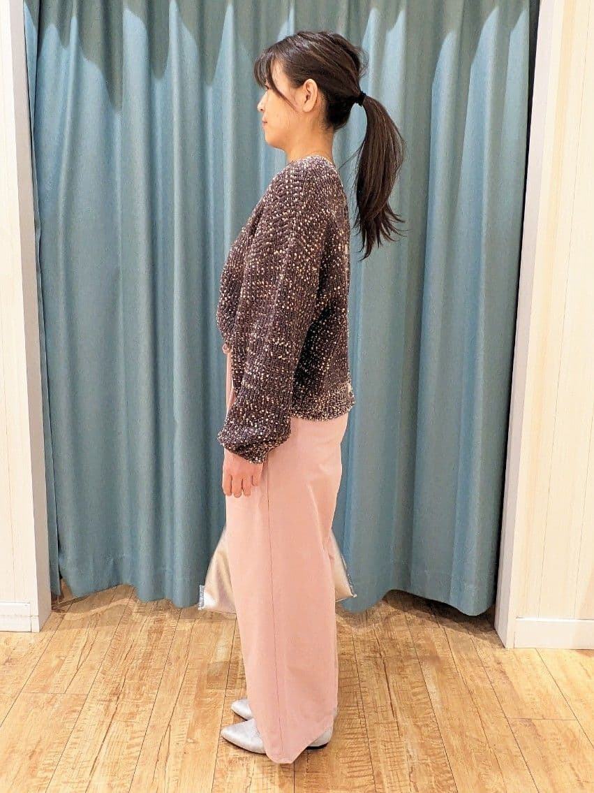 Miさんの「SHOO･LA･RUE｜◆ダブルリングビジューポイントネックレス」を使ったコーディネート