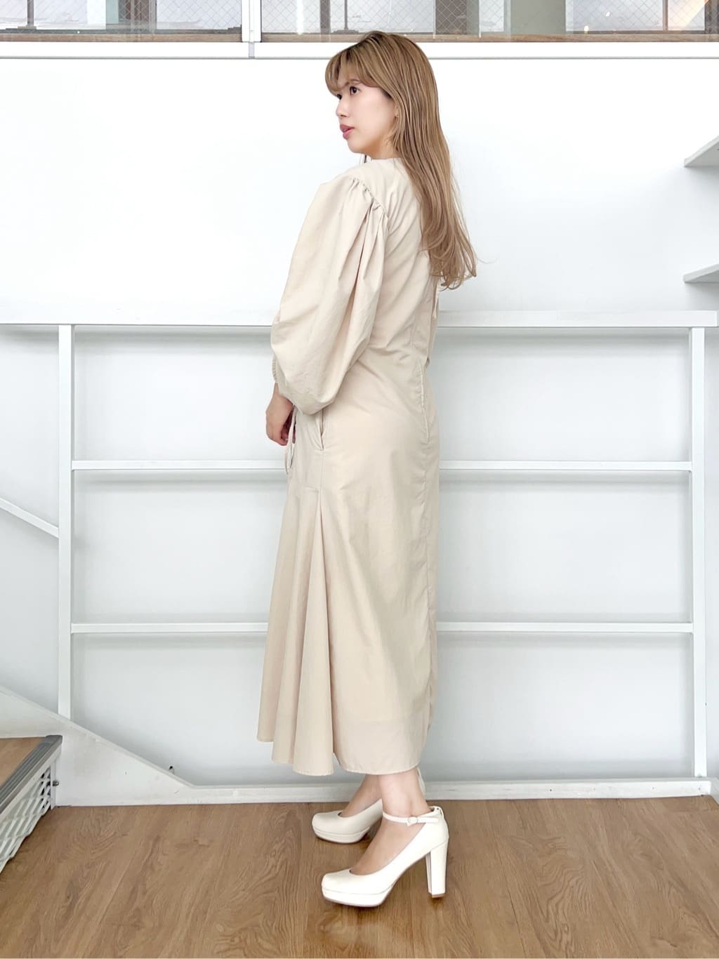 ayaさんの「ESPERANZA｜3WAYチャンキーヒールパンプス」を使ったコーディネート