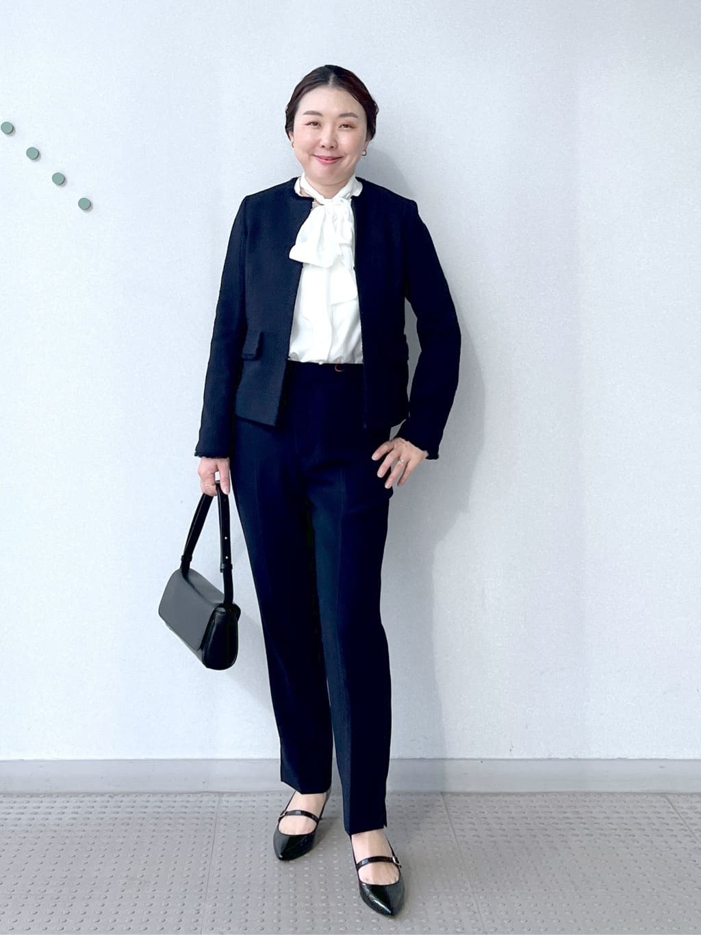Soeさんの「DRESSTERIOR｜【セレモニー】オケージョンツイードジャケット」を使ったコーディネート