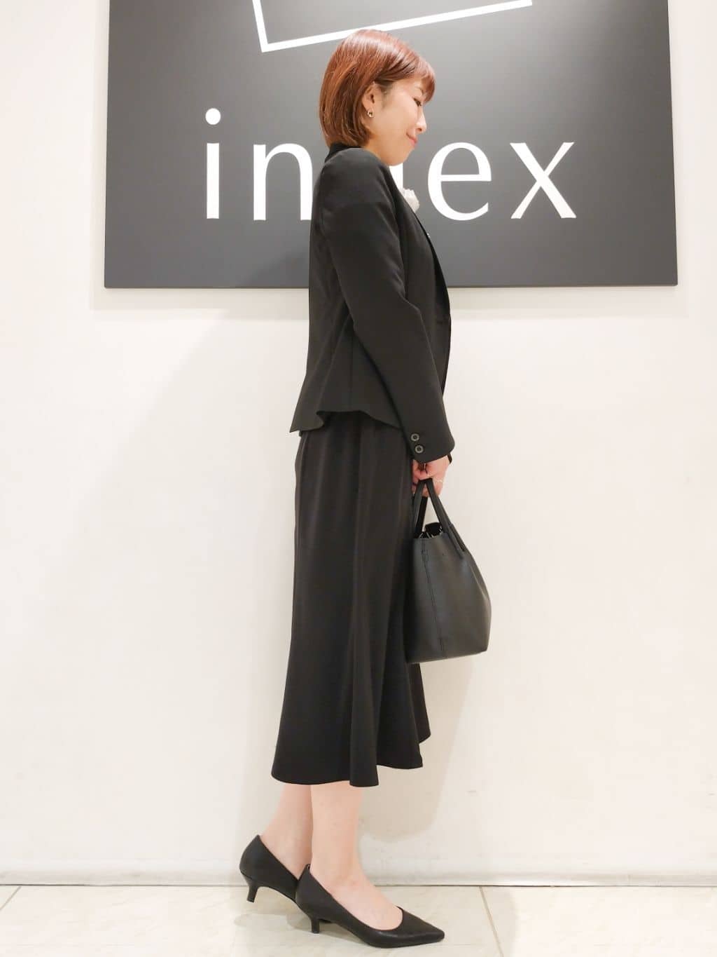n.さんの「index｜《5色展開／XS-LLサイズ》ストレッチテーラードジャケット／セットアップ対応【イージーアイロン】」を使ったコーディネート