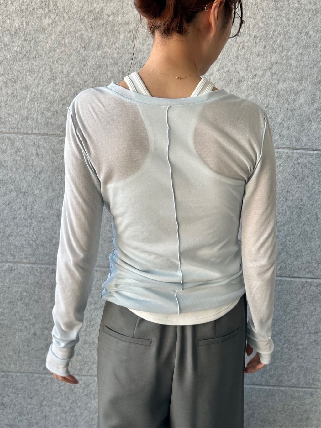 harunaさんの「CODE A｜【Cup-in】design cut tank」を使ったコーディネート