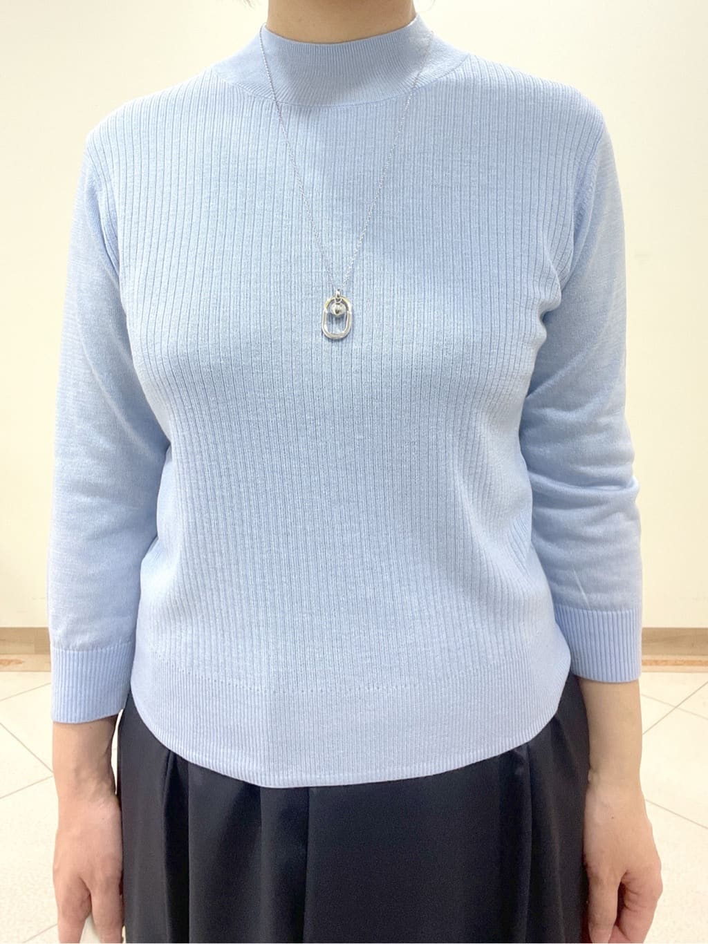 hanaさんの「Reflect｜◆【夏SALE／手洗い可】カーディガン＋ニットツインセット」を使ったコーディネート