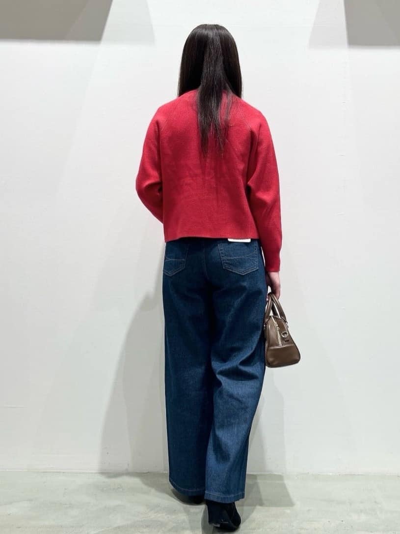 seinaさんの「grove｜【SOMETHING&times;grove別注】LISAWIDE DENIM PANTS」を使ったコーディネート