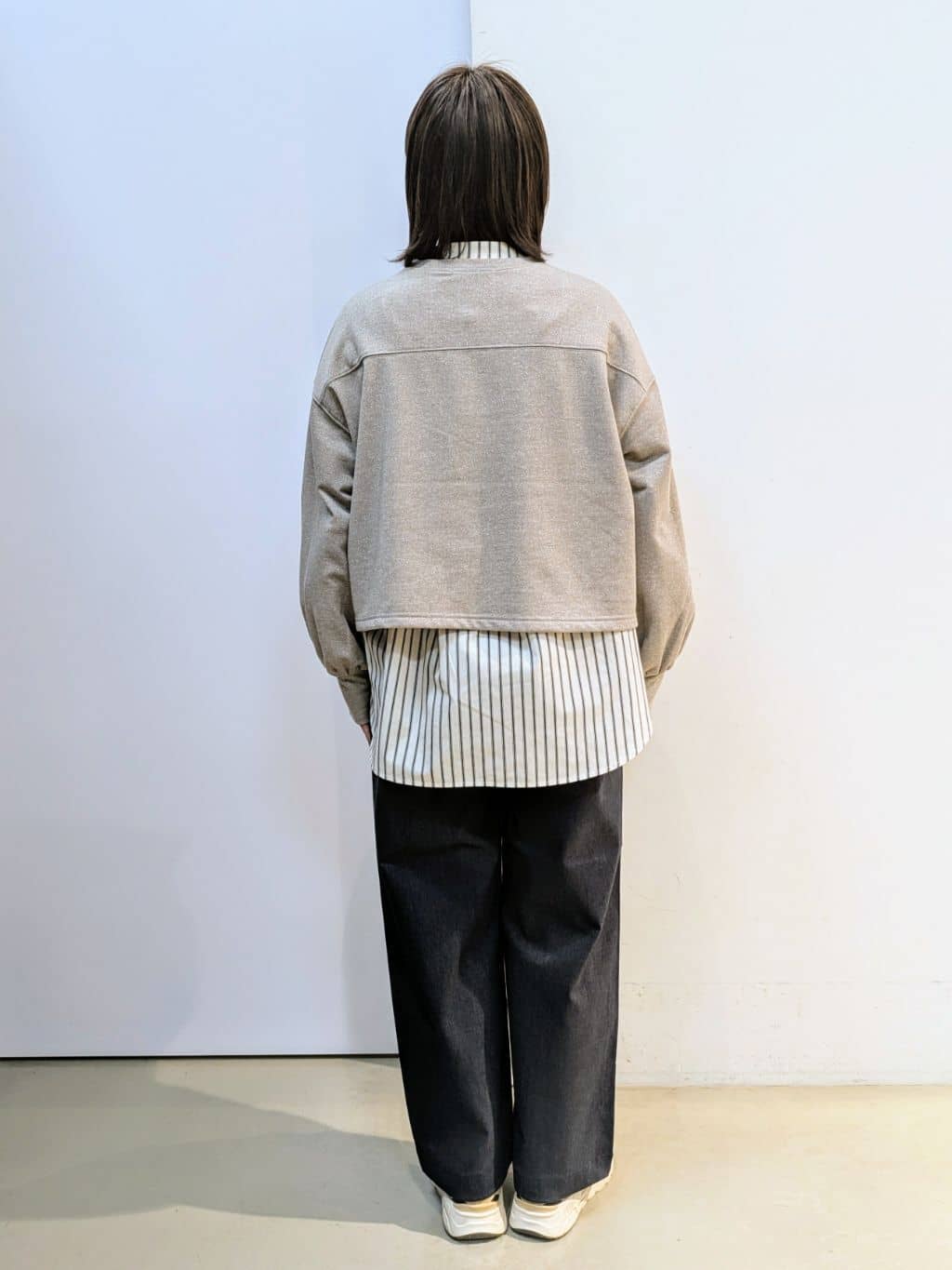 kotoさんの「THE SHOP TK｜◆ラメ裏毛パフスリーブ【洗える】」を使ったコーディネート