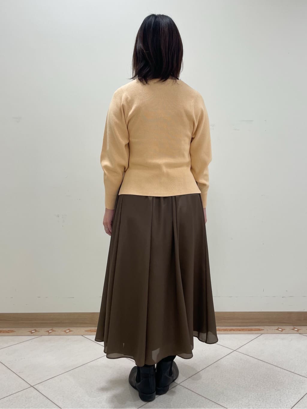 hanaさんの「Reflect｜◆【夏SALE／手洗い可】パフスリーブニット」を使ったコーディネート