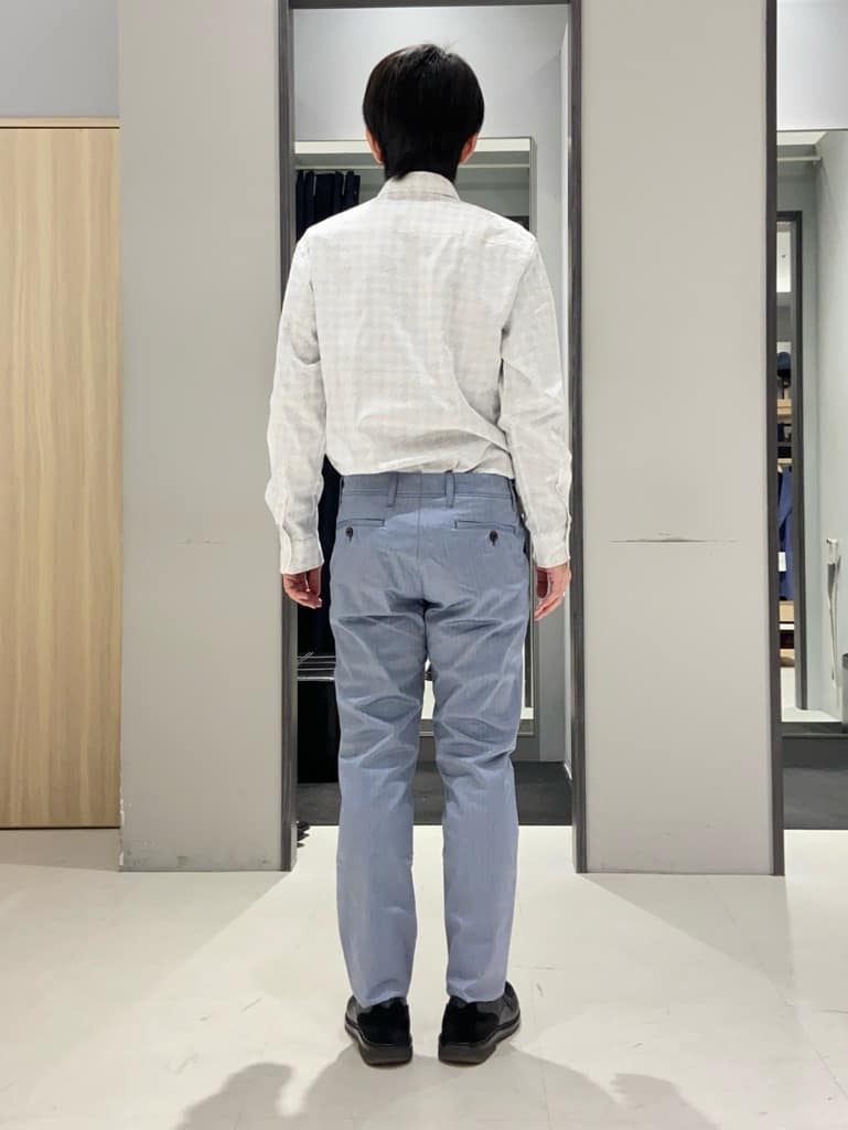 わいずみさんの「TAKEO KIKUCHI｜【360&deg;ストレッチ／セットアップ対応】None Of Stress ジャケット」を使ったコーディネート