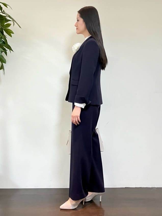 カレンさんの「UNTITLED｜【追加6/日本製】2連フェイクパールネックレス」を使ったコーディネート