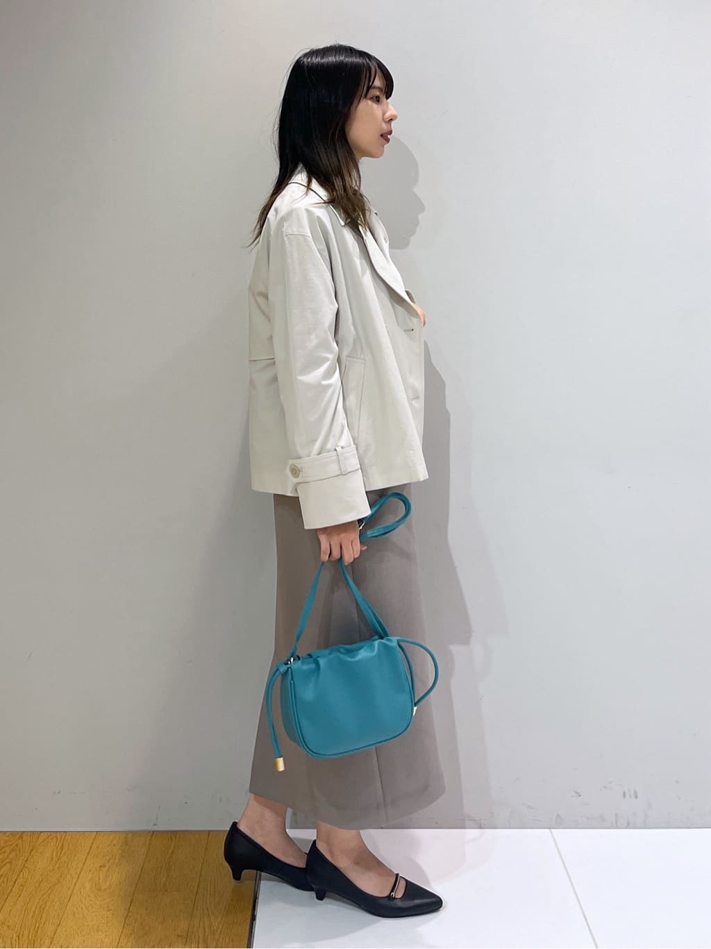 cotaniさんの「grove｜◆【マシンウォッシュ／防シワ】プリーツネックブラウス」を使ったコーディネート