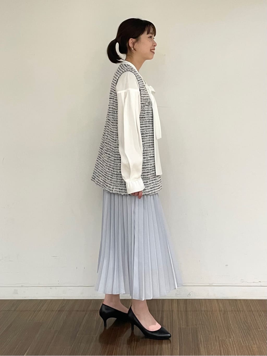 ねねさんの「INDIVI｜」を使ったコーディネート