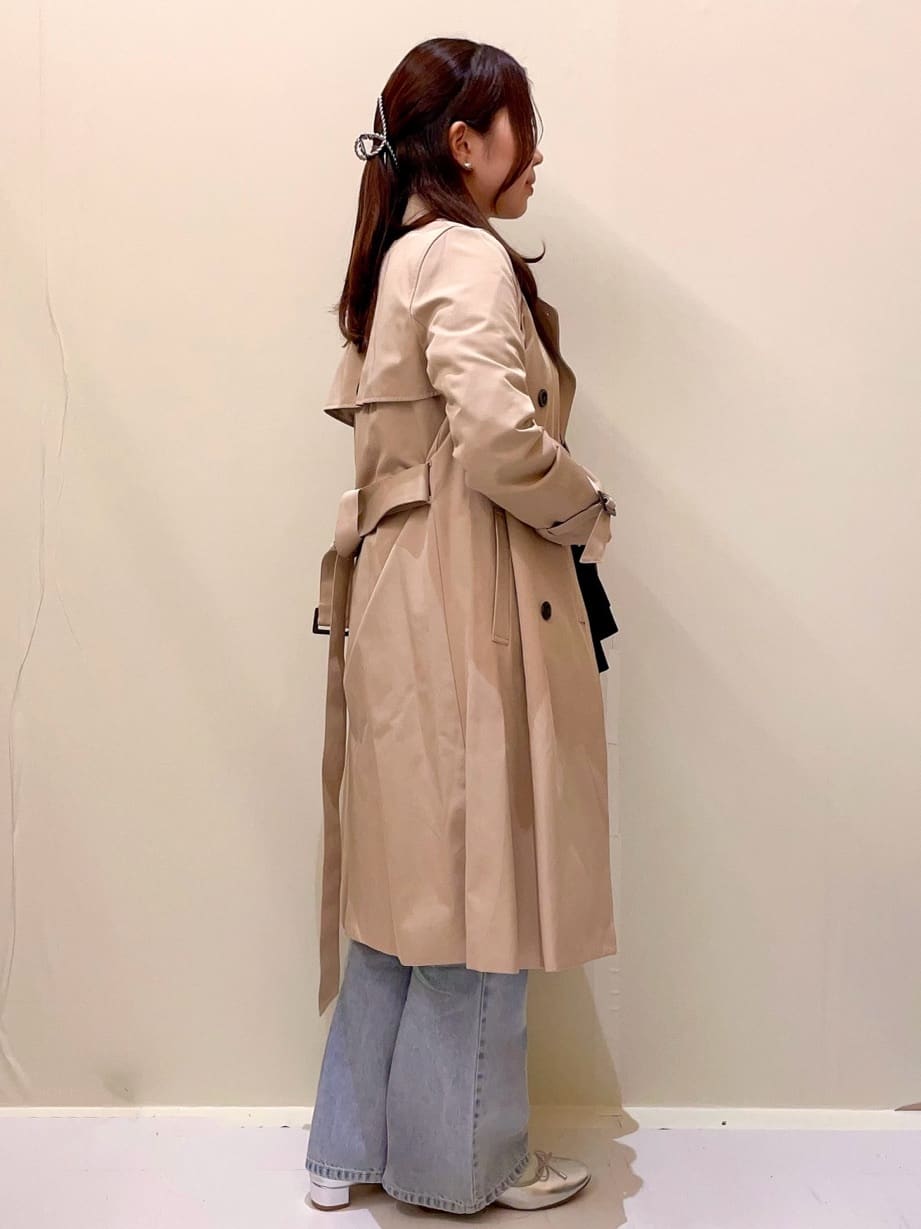 ayumiさんの「OPAQUE.CLIP｜《丈が選べる》ストレートデニムパンツ【洗濯機洗い可】」を使ったコーディネート