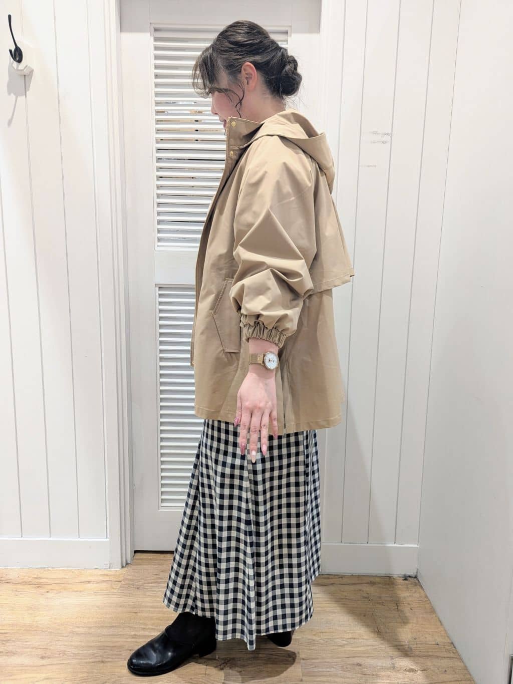 ayakaさんの「Dessin｜◆【洗える】スタッズDマーク付きクロップド丈スウェット」を使ったコーディネート