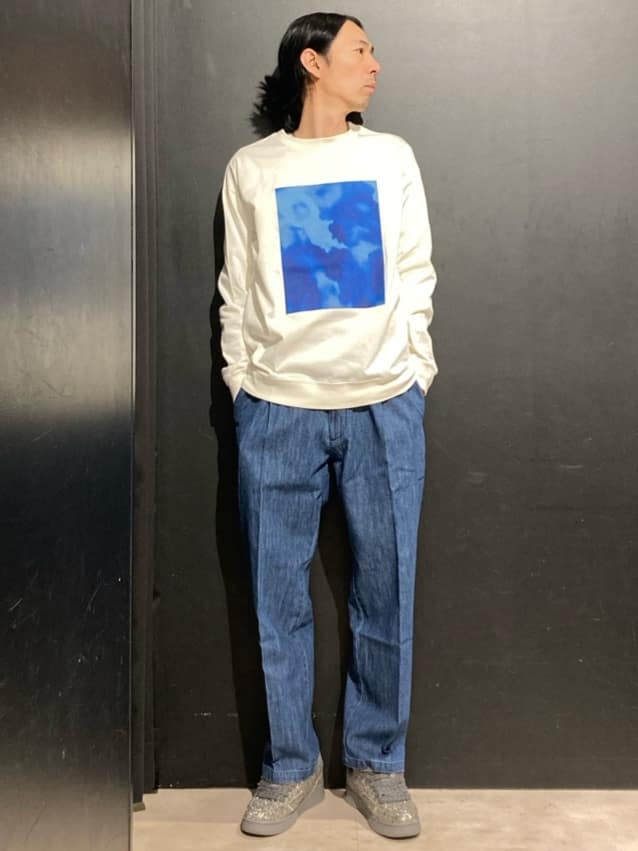 538961276さんの「THE SHOP TK｜◆【CAVIAN/キャビアン】リサイクルシャークスキンジップブルゾン セットアップ可」を使ったコーディネート