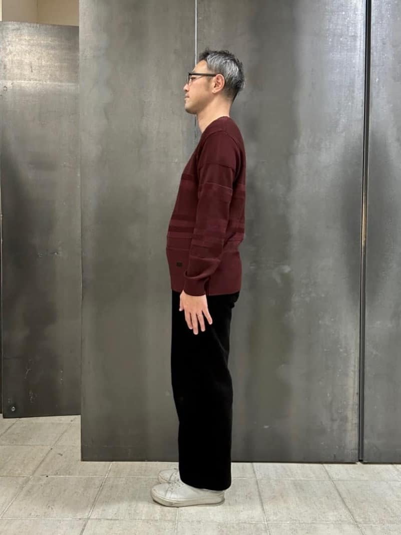 coheyさんの「TAKEO KIKUCHI｜【ウールカシミヤブレンド】ビーバー調 スタンドカラー コート」を使ったコーディネート