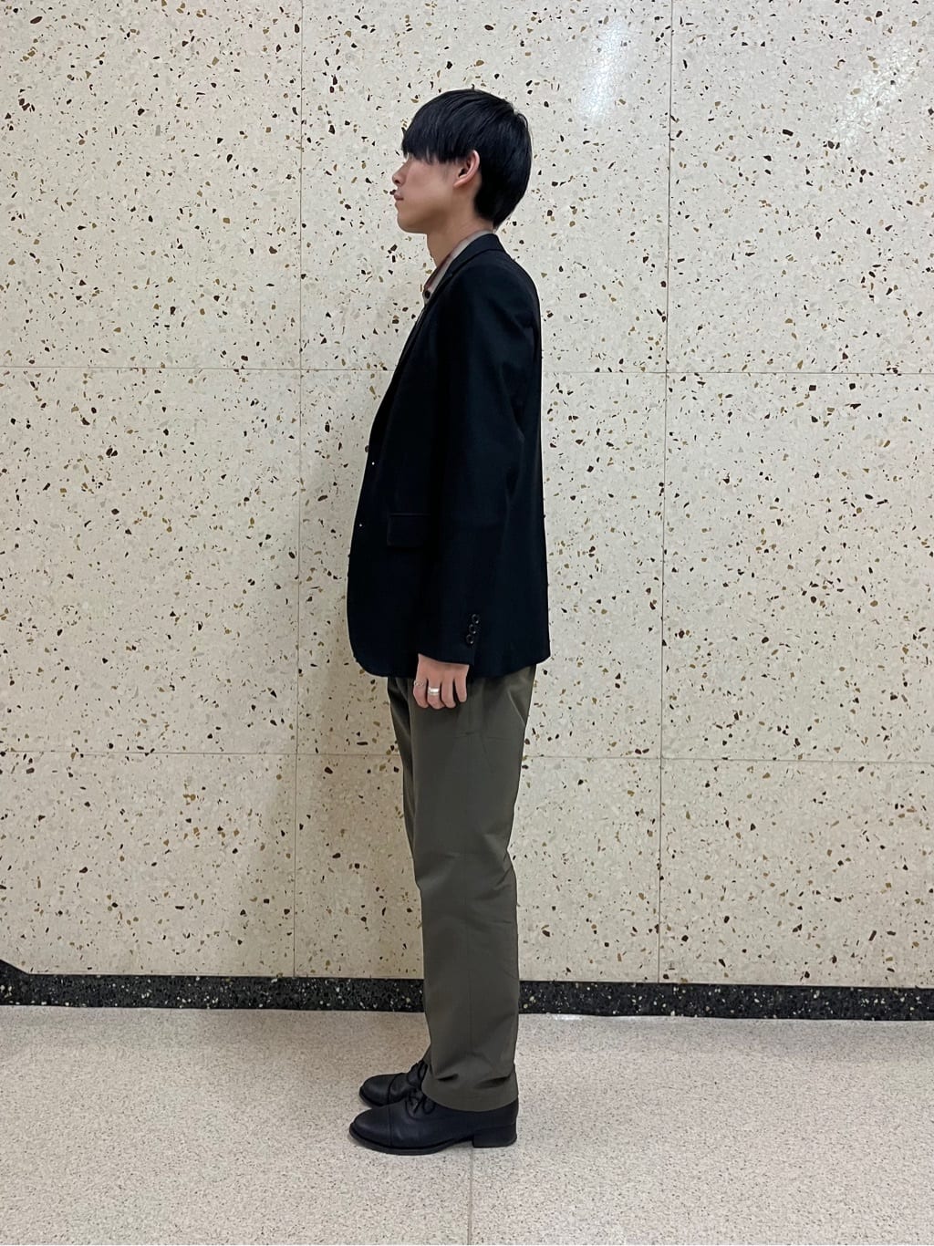 うっちーさんの「TAKEO KIKUCHI｜【360&deg;ストレッチ／セットアップ対応】None Of Stress ジャケット」を使ったコーディネート