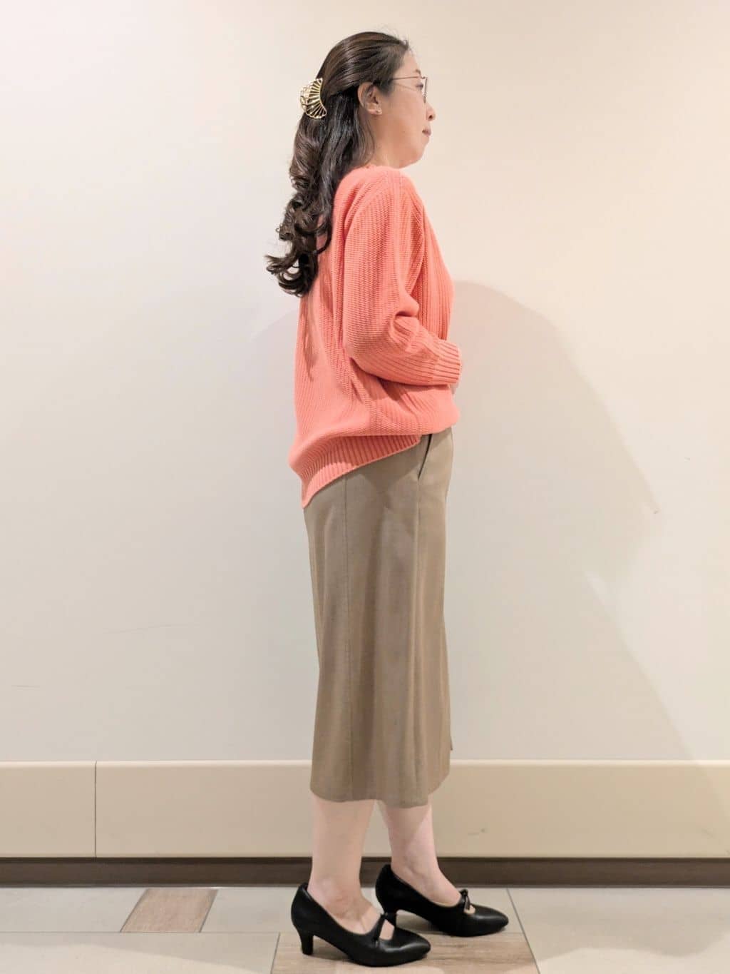imamiさんの「Reflect｜◆【夏SALE】リラクシーホールガーメント（R）ニット」を使ったコーディネート