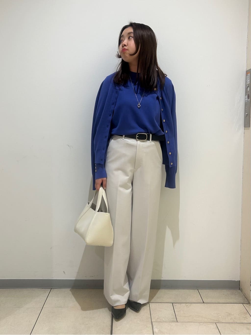 kanoさんの「UNTITLED｜◆【アンサンブル可能/6色展開】スパンレーヨン プルオーバーニット」を使ったコーディネート