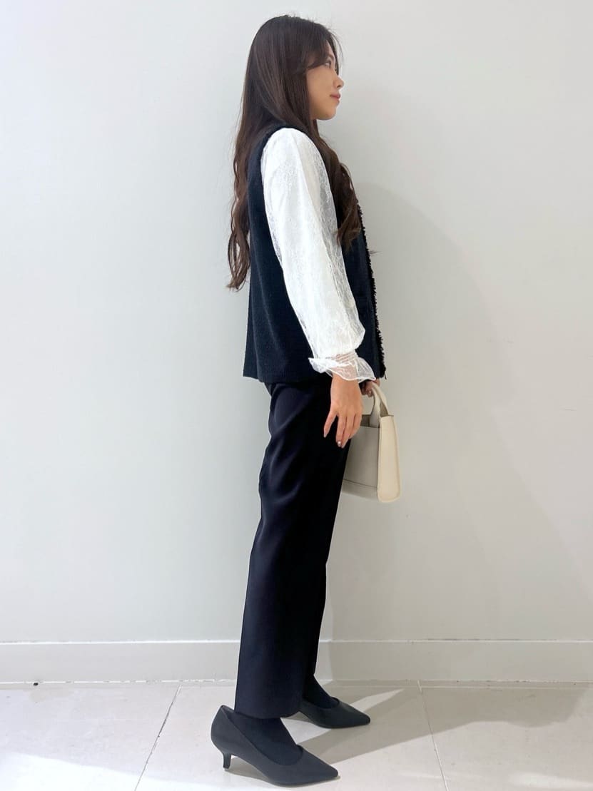 kahoさんの「index｜【抗菌防臭加工/7cmヒール】ベーシックパンプス/通勤対応」を使ったコーディネート