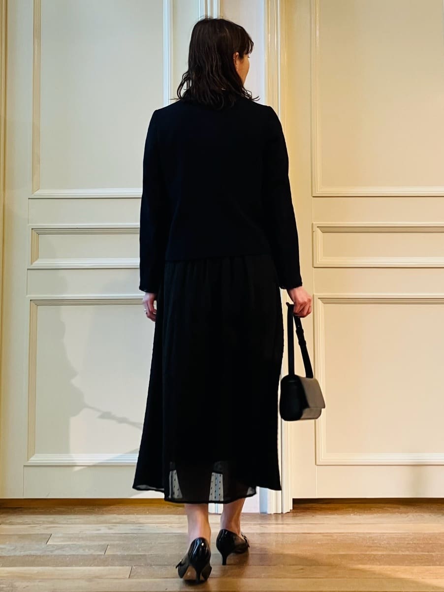 TSUKUIさんの「DRESSTERIOR｜【セレモニー】オケージョンツイードジャケット」を使ったコーディネート