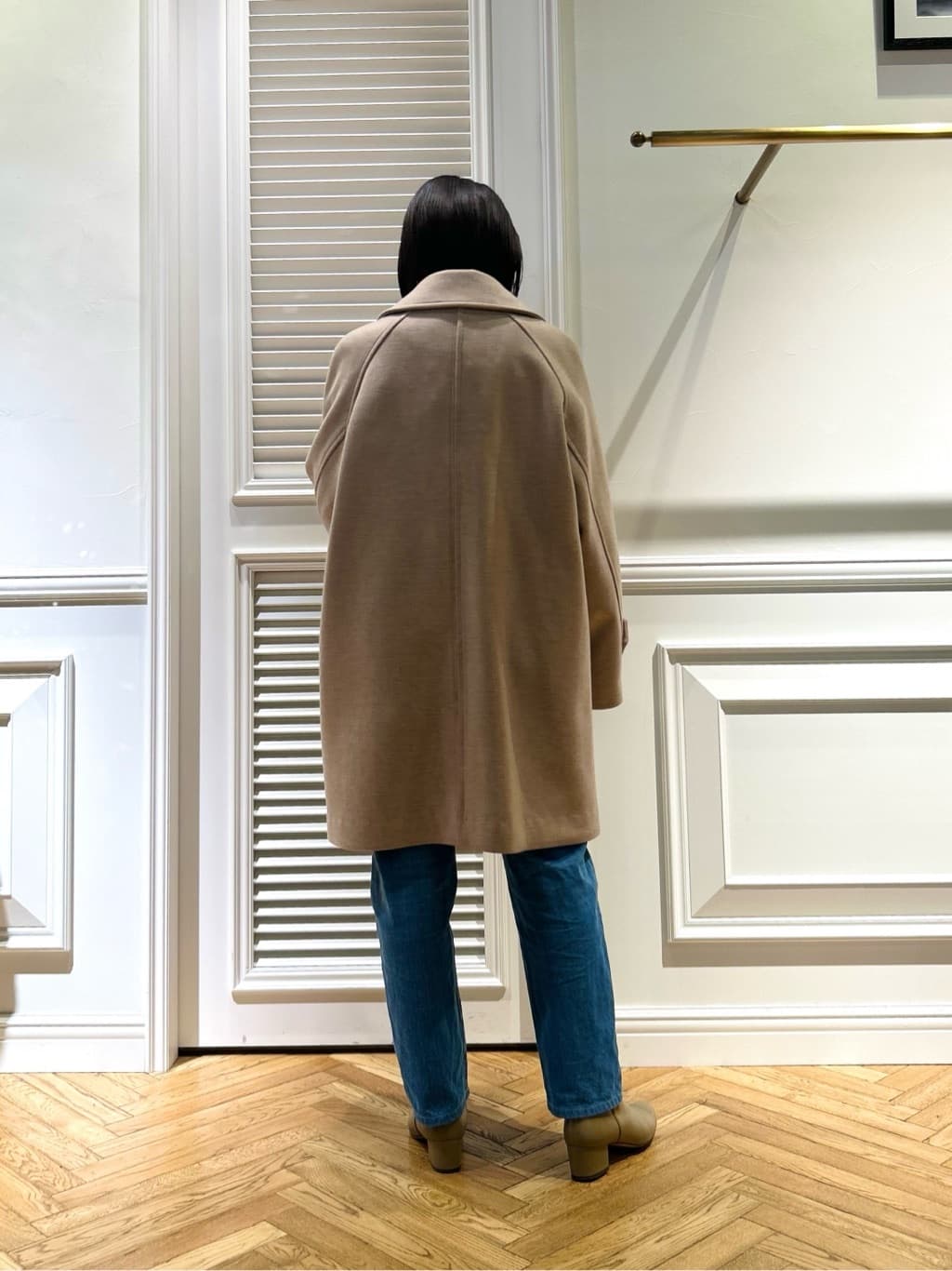 cocoさんの「DRESSTERIOR｜【ウォッシャブル】テーパードコンフォートデニム」を使ったコーディネート