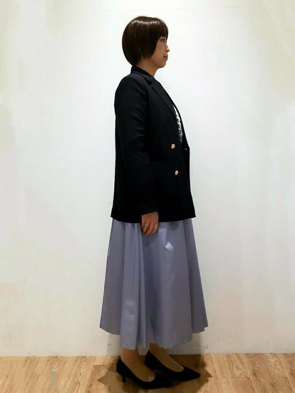 SHIMAKOさんの「OPAQUE.CLIP｜◆ツイードライクニット【洗濯機洗い可】」を使ったコーディネート