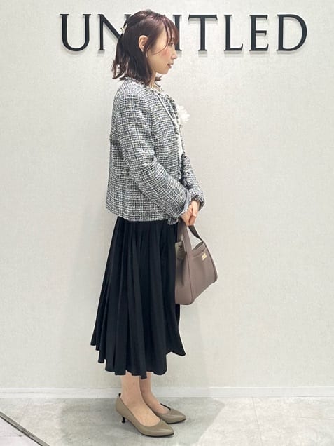 Miwaさんの「UNTITLED｜【追加6/日本製】2連フェイクパールネックレス」を使ったコーディネート