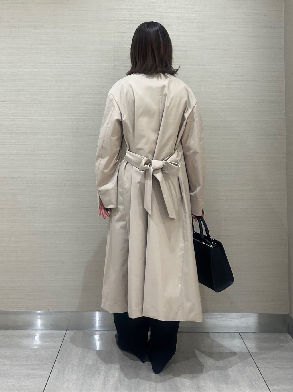 kanoさんの「UNTITLED｜◆【洗える/オンオフ使える】袖リブスリットストレッチニット」を使ったコーディネート
