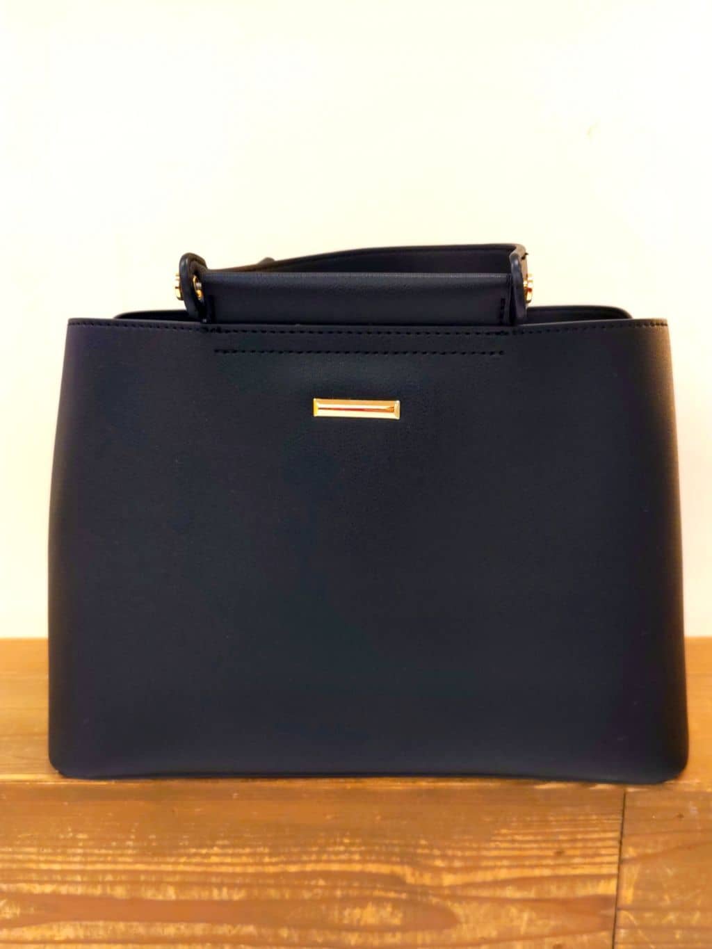 naoさんの「SHOO･LA･RUE｜◆【通勤/セレモニー/2WAY】フロントバー金具3層トート」を使ったコーディネート