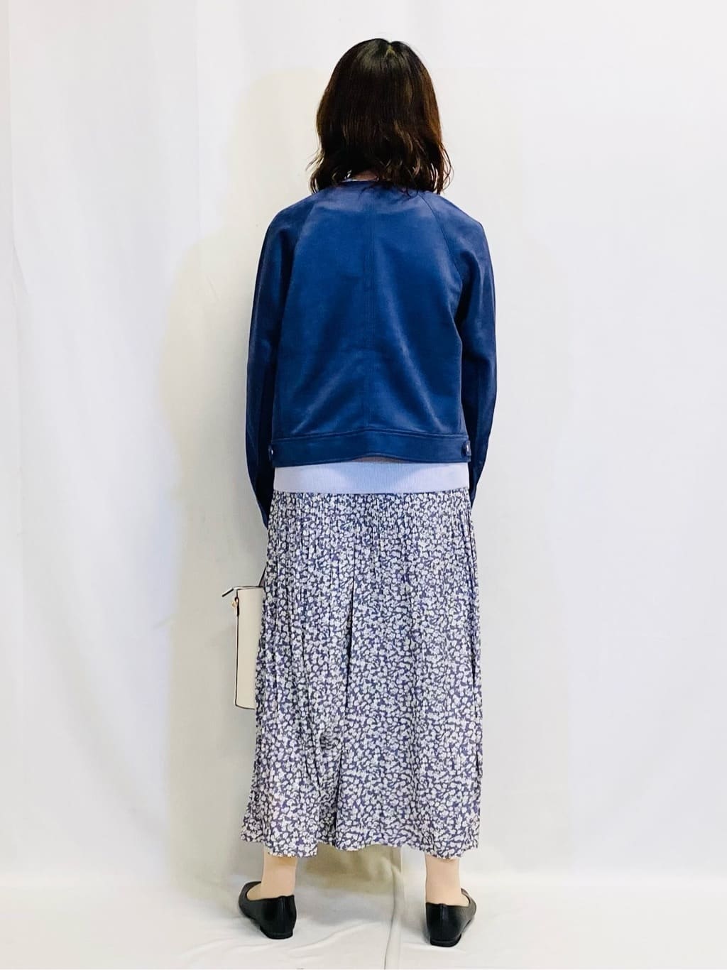 COCOさんの「grove｜◆スエードライクノーカラージャケット」を使ったコーディネート
