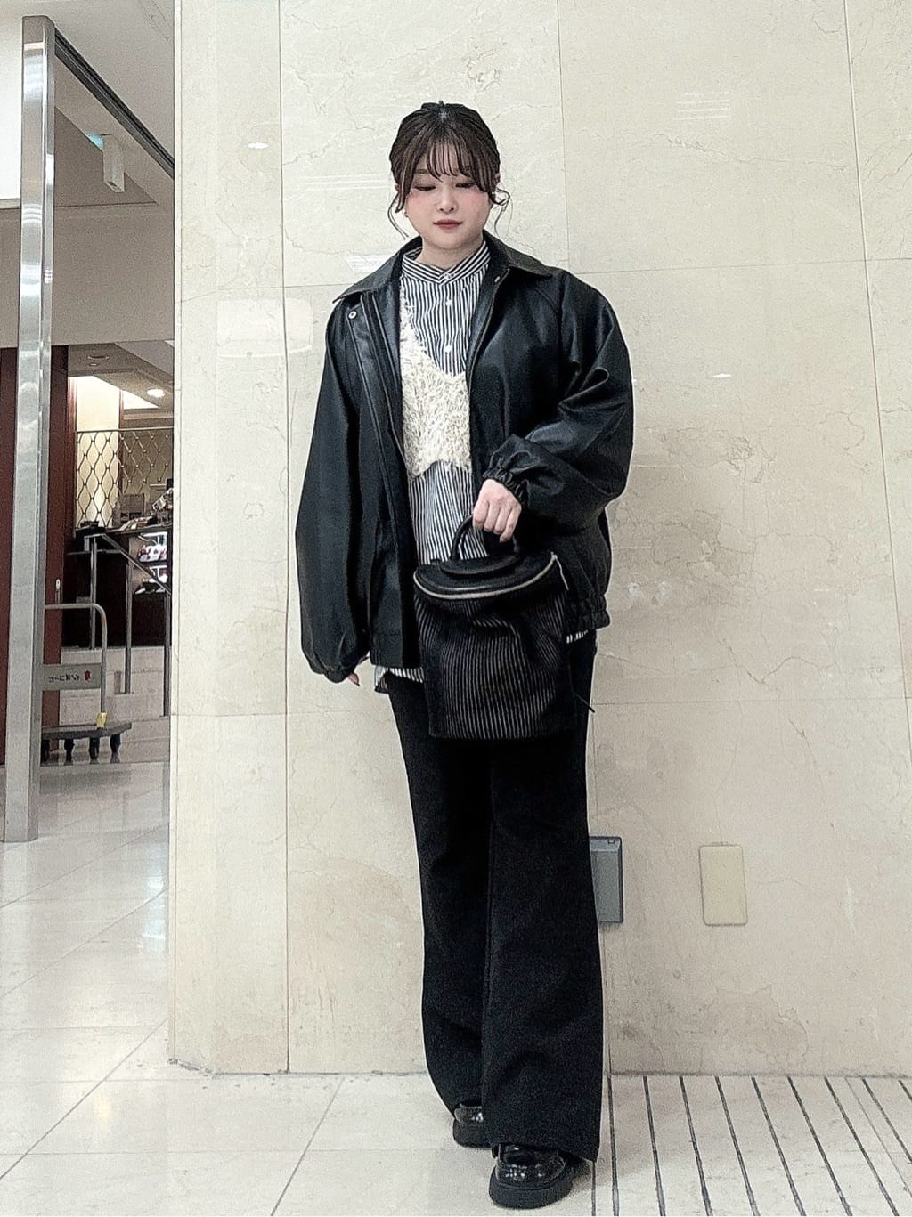 mさんの「HIROKO HAYASHI｜DAMASCO（ダマスコ）三つ折り財布」を使ったコーディネート