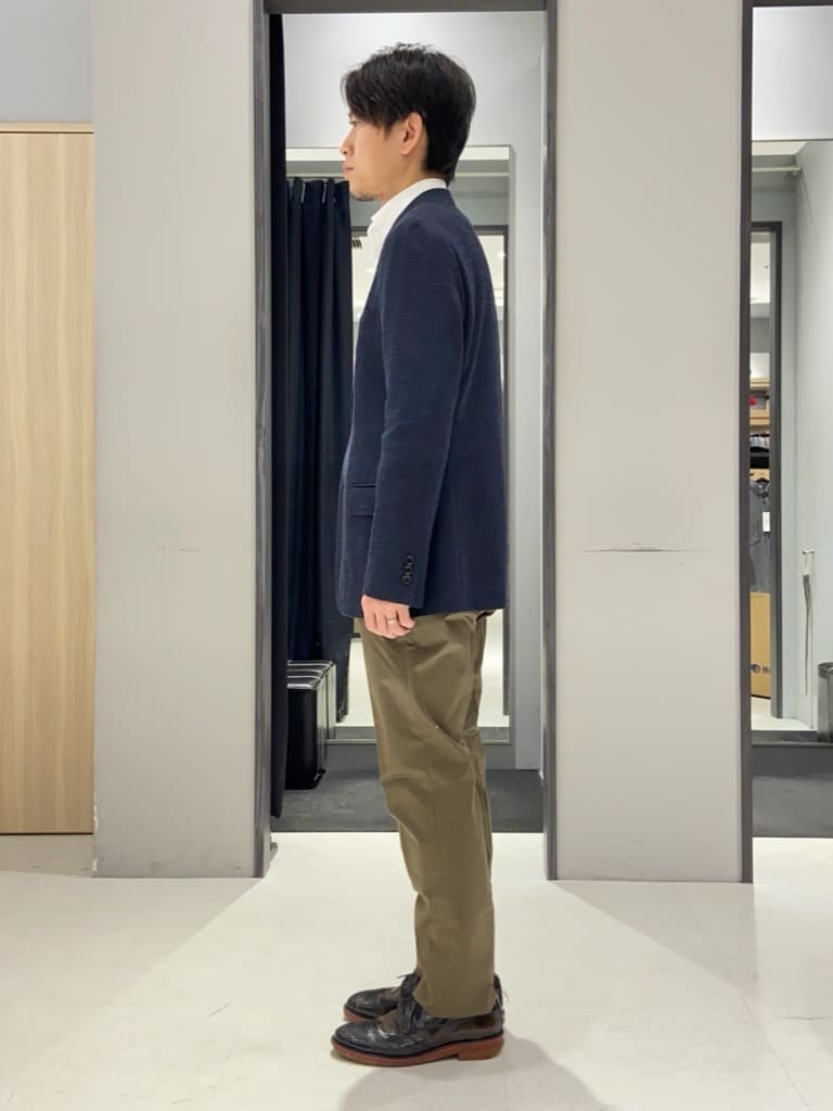 わいずみさんの「TAKEO KIKUCHI｜【オフィスカジュアル対応】ドレス チノパンツ」を使ったコーディネート