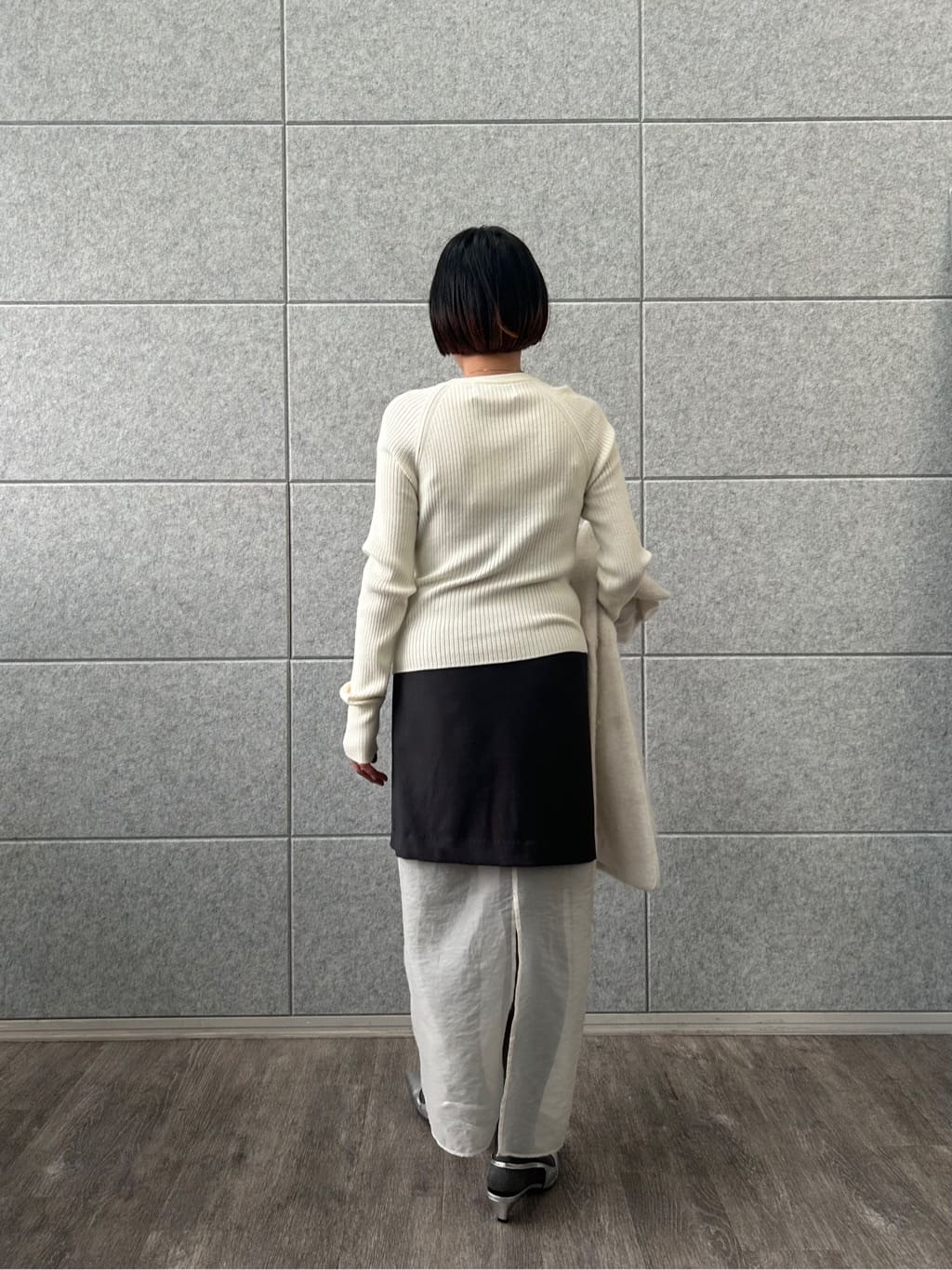 yukoさんの「CODE A｜reversible sheer skirt」を使ったコーディネート