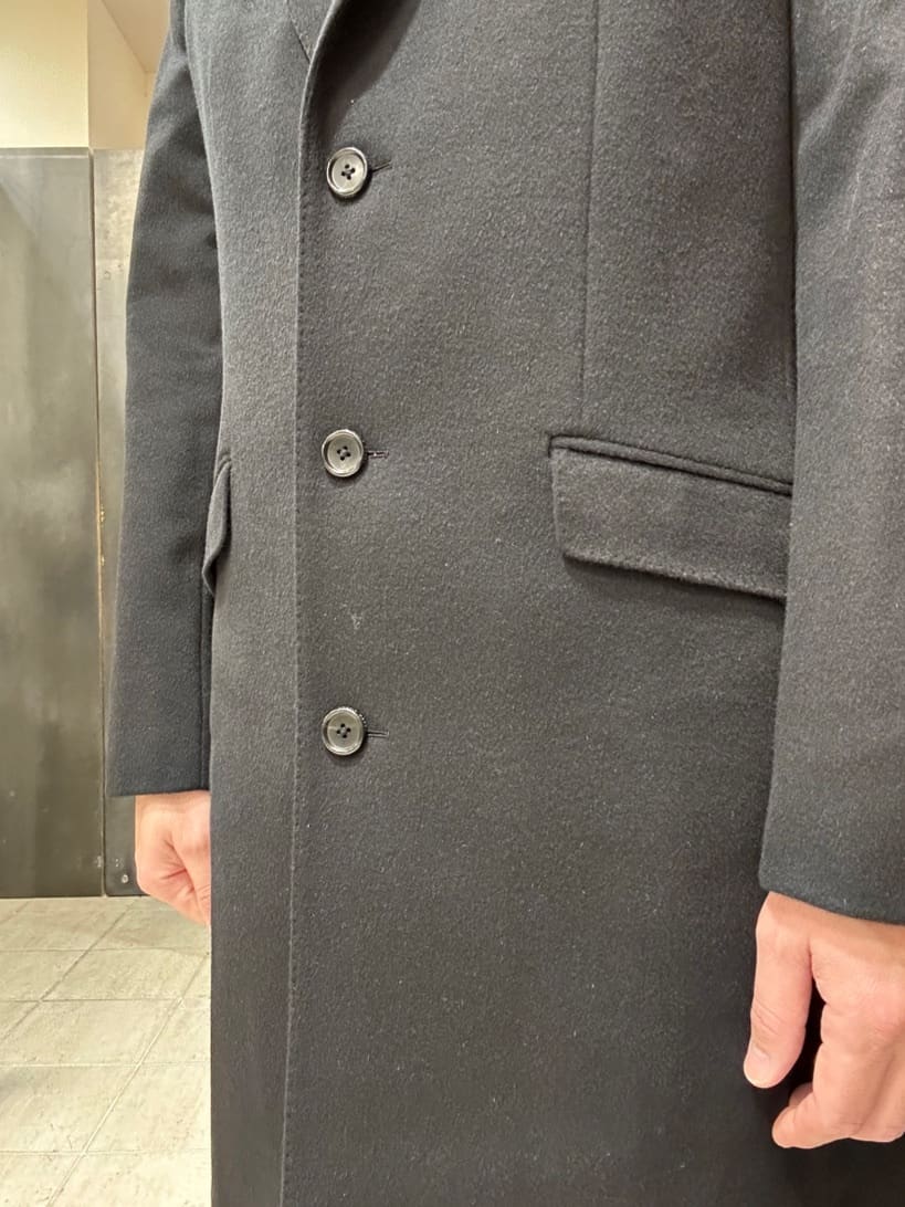 coheyさんの「TAKEO KIKUCHI｜ウールカシミヤブレンド チェスターコート」を使ったコーディネート
