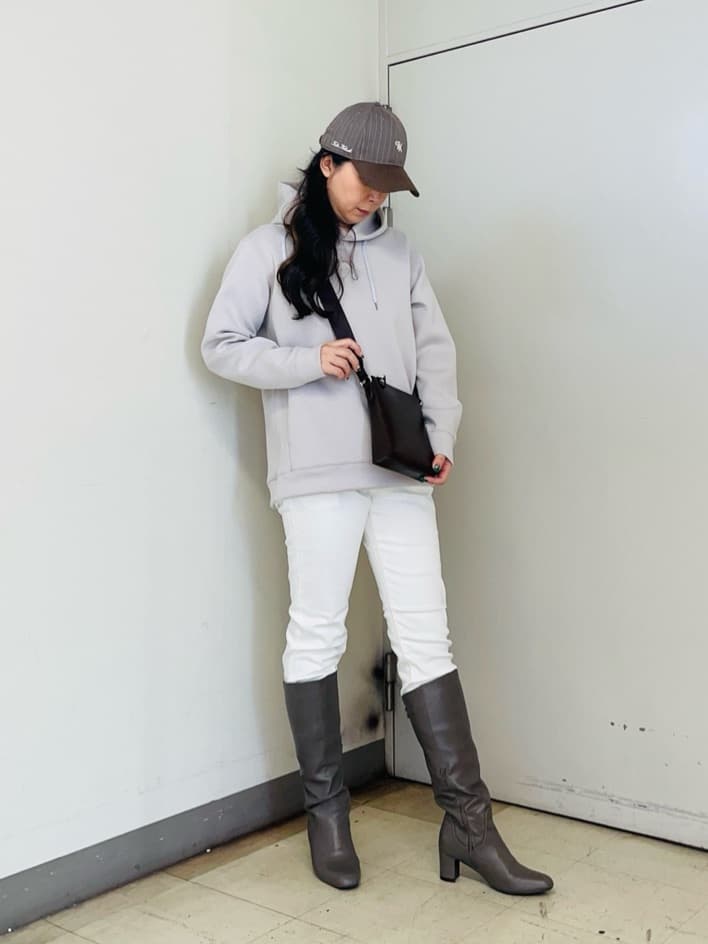 iwさんの「TAKEO KIKUCHI｜【Sサイズ～】ストレッチ デニム パンツ」を使ったコーディネート