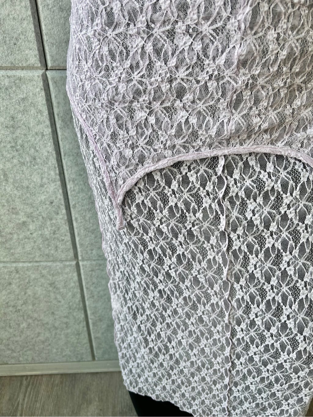 harunaさんの「CODE A｜◆hole sleeve knit」を使ったコーディネート