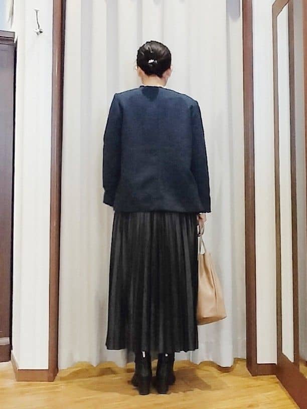 chami さんの「SHOO･LA･RUE｜◆【S-3L/セレモニーからデイリーまで】フリンジツイードジャケット」を使ったコーディネート