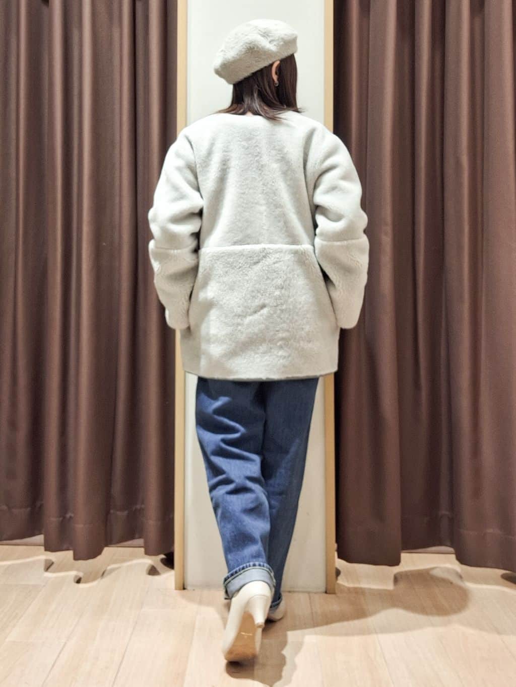 ウタさんの「grove｜【Lee&times;grove別注】STRAIGHT DENIM PANTS」を使ったコーディネート