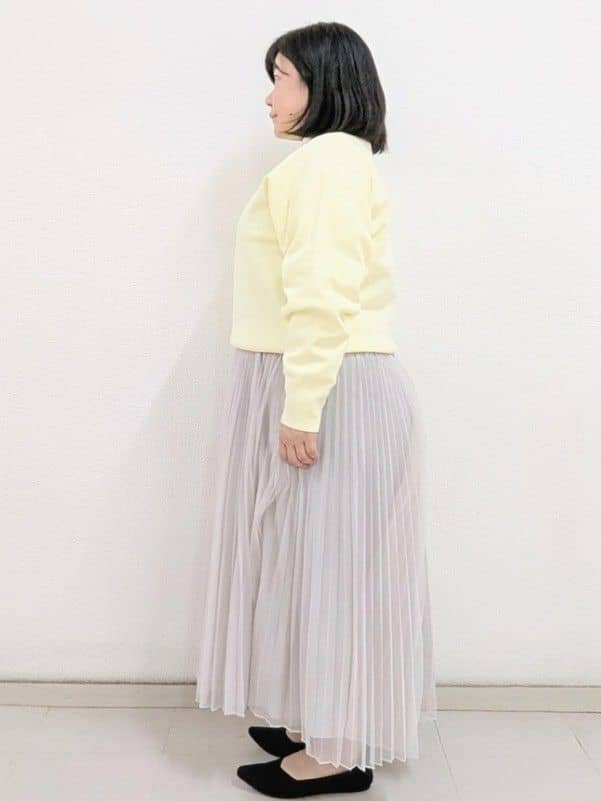 ぽんさんの「OPAQUE.CLIP｜◆刺繍ロゴニット【洗濯機洗い可】」を使ったコーディネート