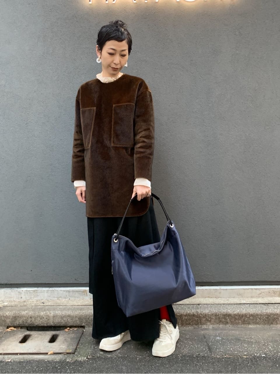 Kさんの「HIROKO HAYASHI｜ENORME RASO（エノルメ ラーゾ）ショルダーバッグ」を使ったコーディネート