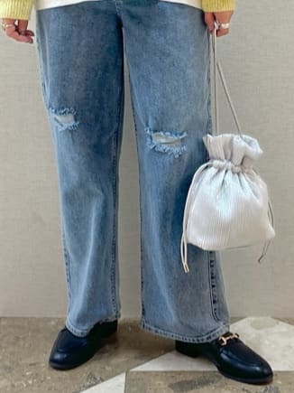 chiakiさんの「OPAQUE.CLIP｜◆刺繍ロゴトップス【洗濯機洗い可】」を使ったコーディネート