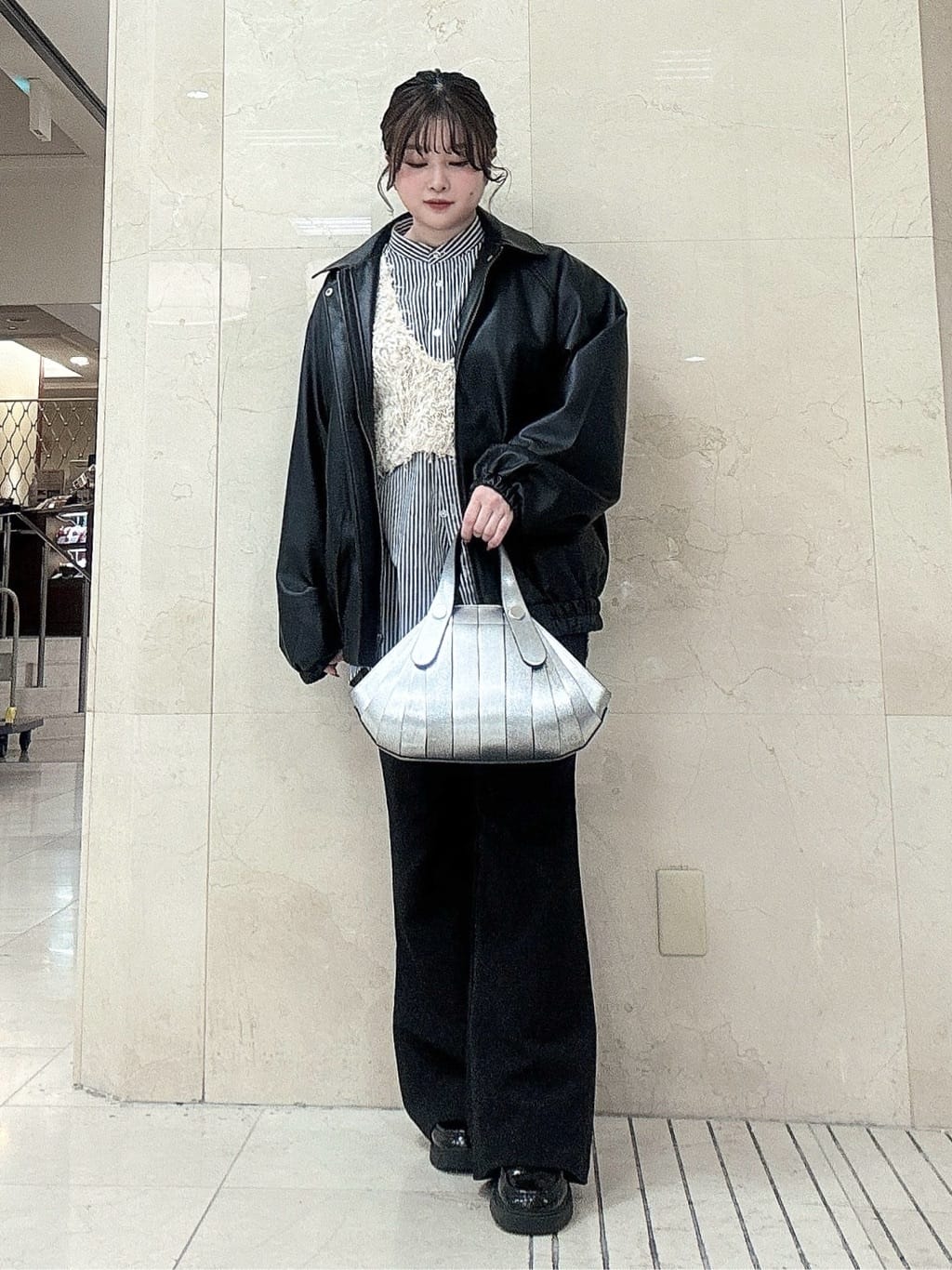 mさんの「HIROKO HAYASHI｜OSSO（オッソ）2Wayハンドバッグ」を使ったコーディネート