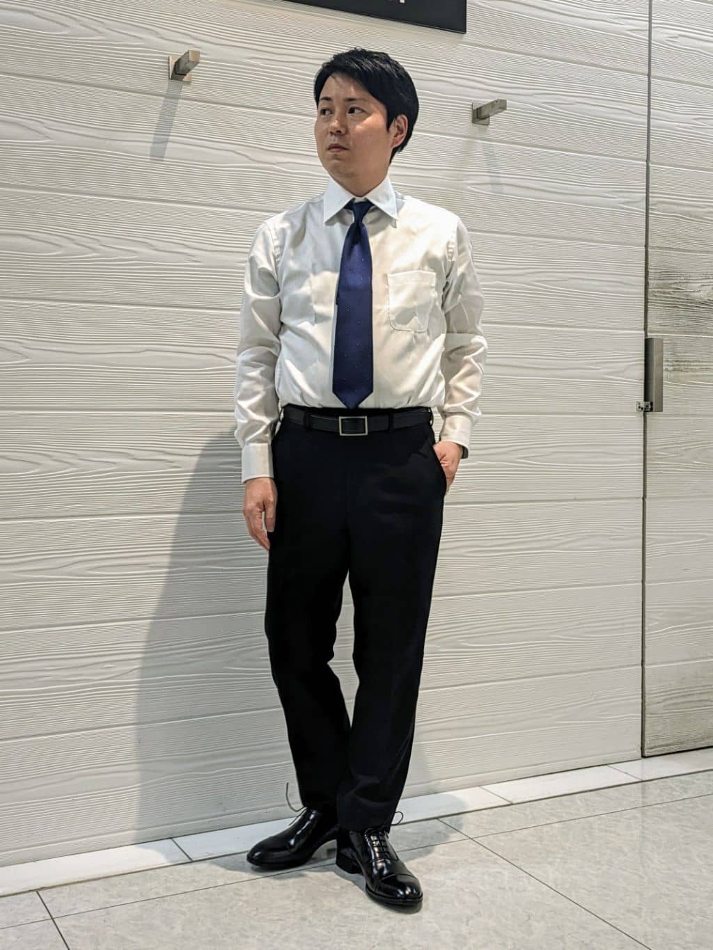 かずさんの「TAKEO KIKUCHI｜ストレートチップシューズ[ メンズ ビジネス シューズ 結婚式 ]」を使ったコーディネート