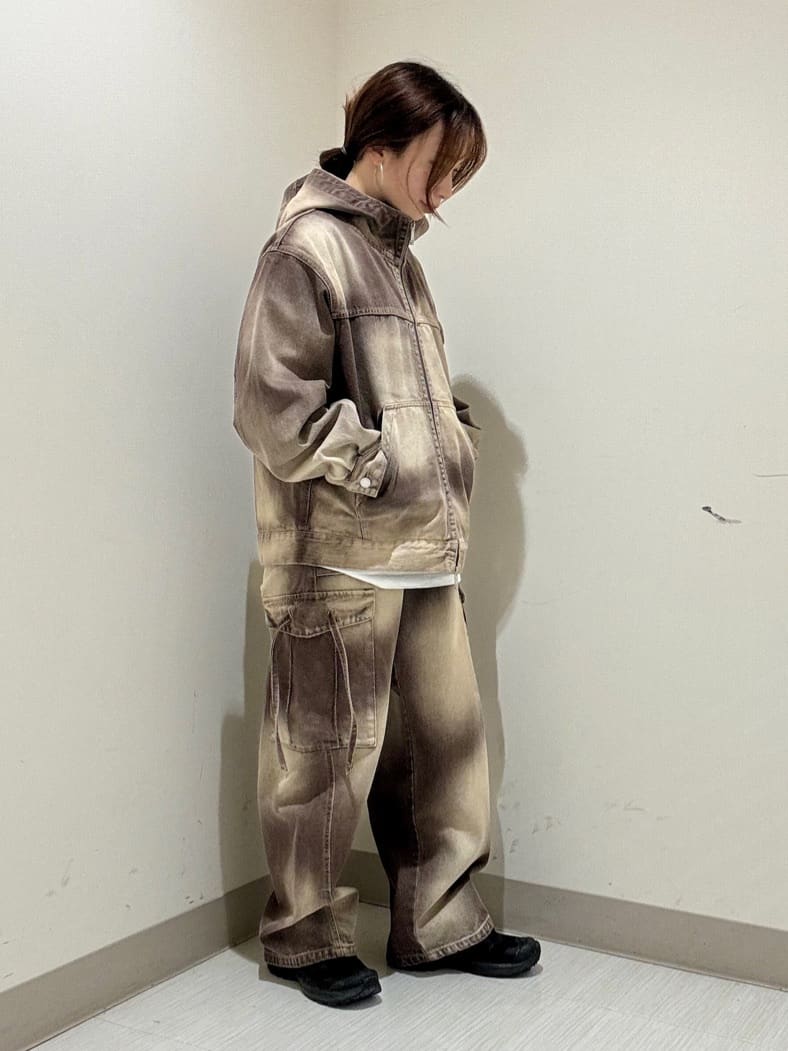 S.A.Oさんの「tk.TAKEO KIKUCHI｜◆【セットアップ対応】フーデットデニムブルゾン」を使ったコーディネート