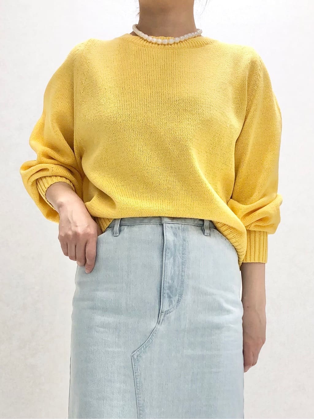 sayuさんの「UNTITLED｜◆セミタイトデニムスカート」を使ったコーディネート