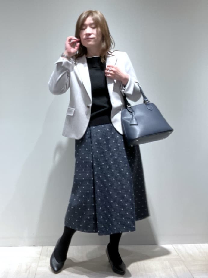 関根さんの「Reflect｜」を使ったコーディネート