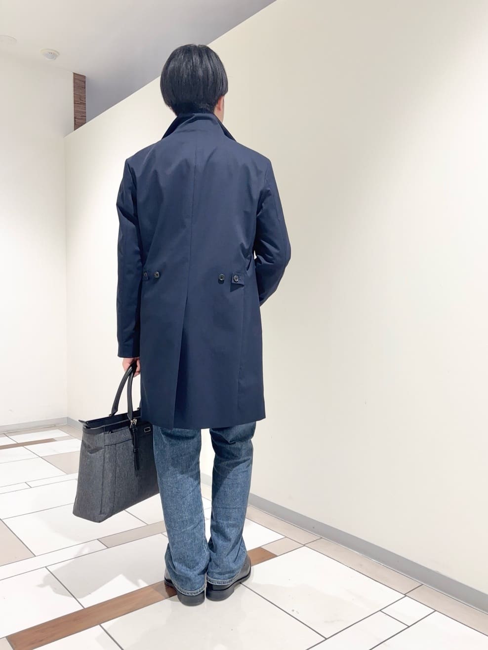 及川さんの「TAKEO KIKUCHI｜【360&deg;ストレッチ／セットアップ対応】None Of Stress ジャケット」を使ったコーディネート