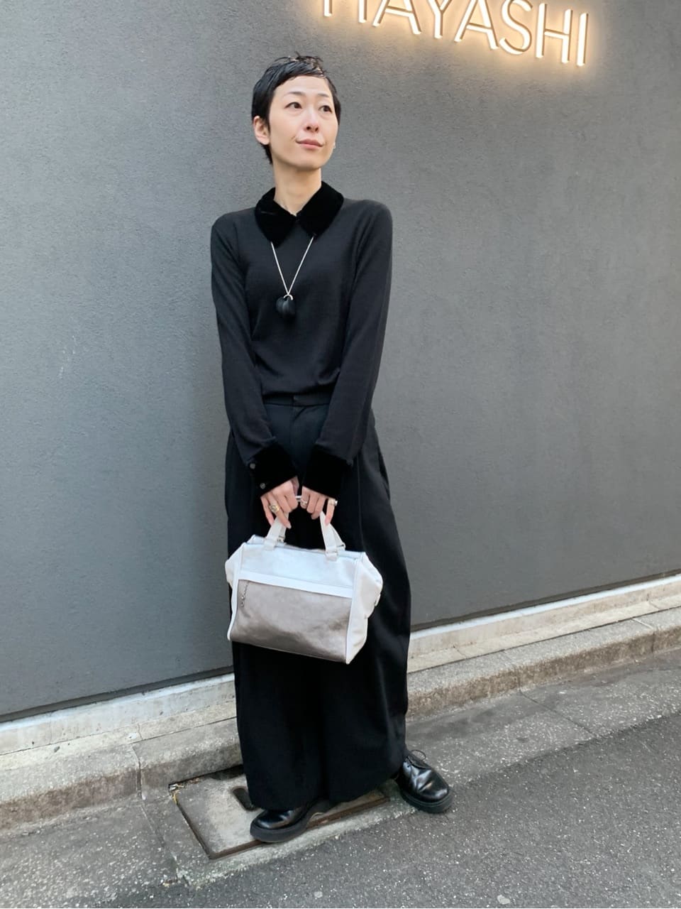 Kさんの「HIROKO HAYASHI｜FOGLIO（フォーリオ）2wayバッグ」を使ったコーディネート