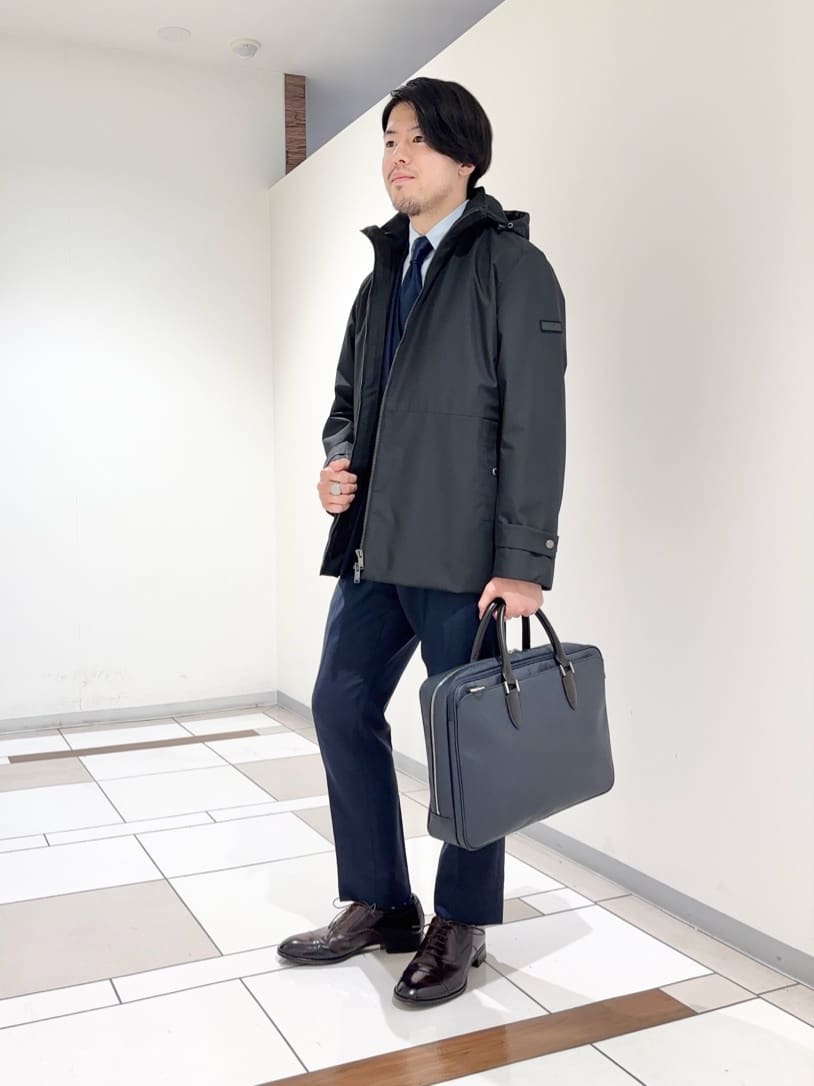 及川さんの「TAKEO KIKUCHI｜◆【ライトアウター】ドビー エレクティブ シェルブルゾン」を使ったコーディネート