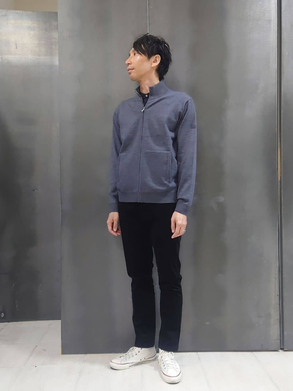 kawamuさんの「TAKEO KIKUCHI｜ウールカシミヤブレンド チェスターコート」を使ったコーディネート